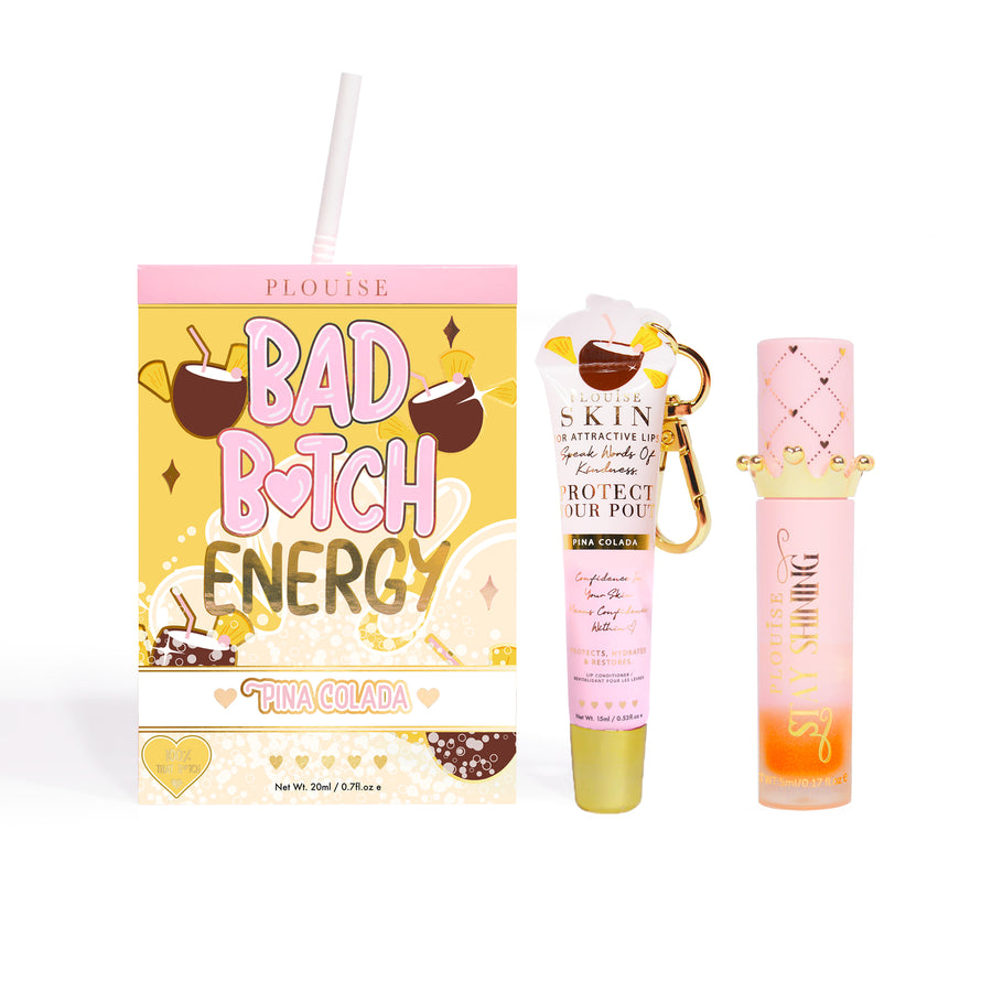 Bad Bitch Energy Lip Conditioner & Lip Oil Duo