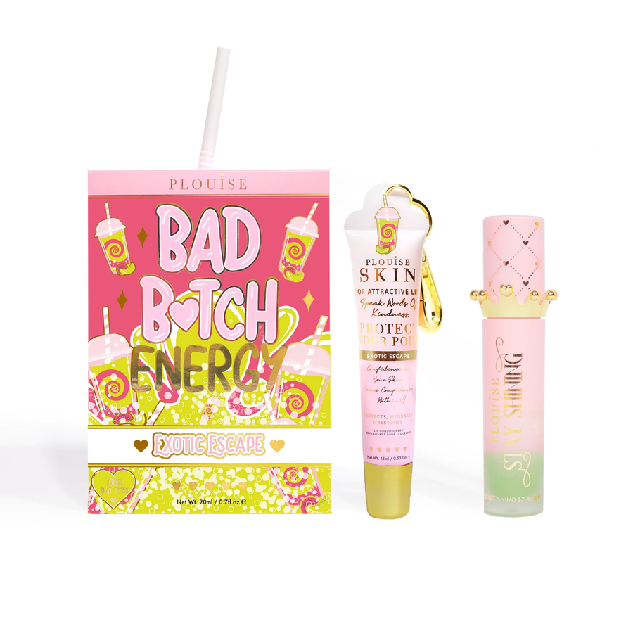 Bad Bitch Energy Lip Conditioner & Lip Oil Duo