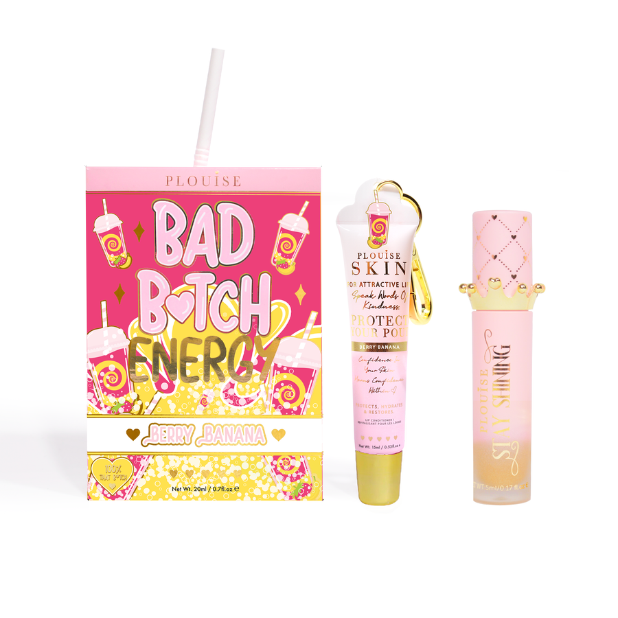 Bad Bitch Energy Lip Conditioner & Lip Oil Duo