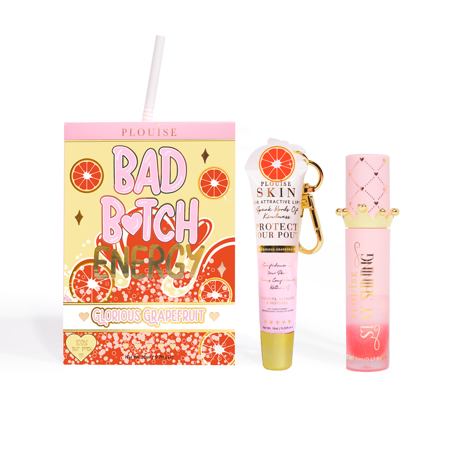Bad Bitch Energy Lip Conditioner & Lip Oil Duo