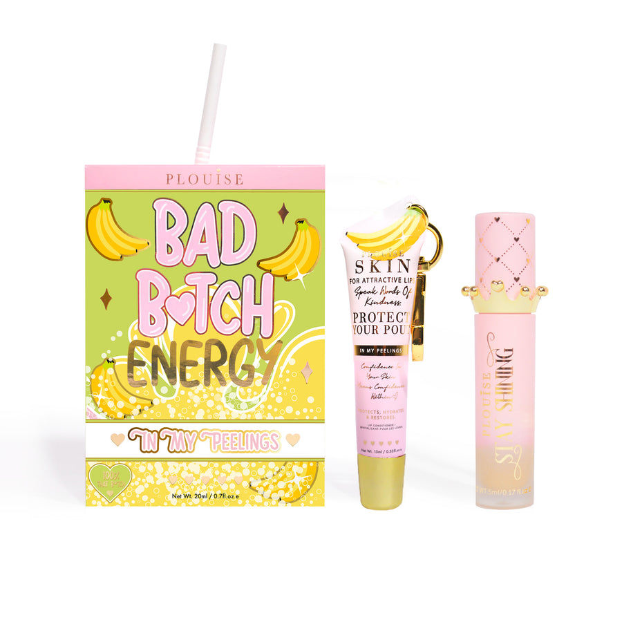 Bad Bitch Energy Lip Conditioner & Lip Oil Duo