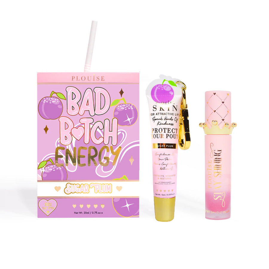 Bad Bitch Energy Lip Conditioner & Lip Oil Duo
