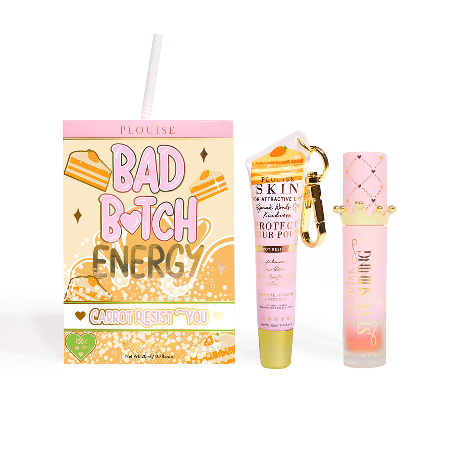 Bad Bitch Energy Lip Conditioner & Lip Oil Duo