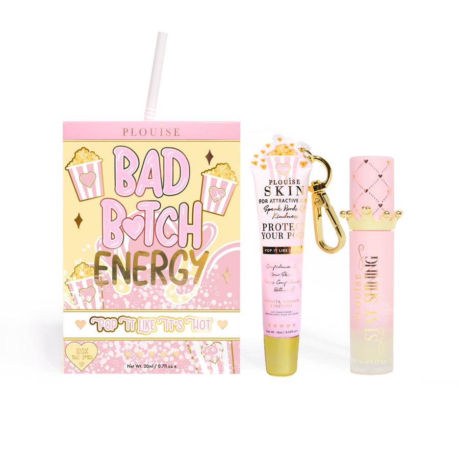 Bad Bitch Energy Lip Conditioner & Lip Oil Duo
