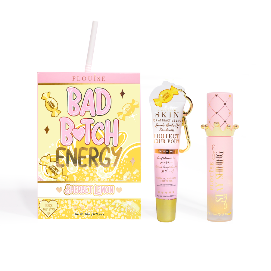 Bad Bitch Energy Lip Conditioner & Lip Oil Duo